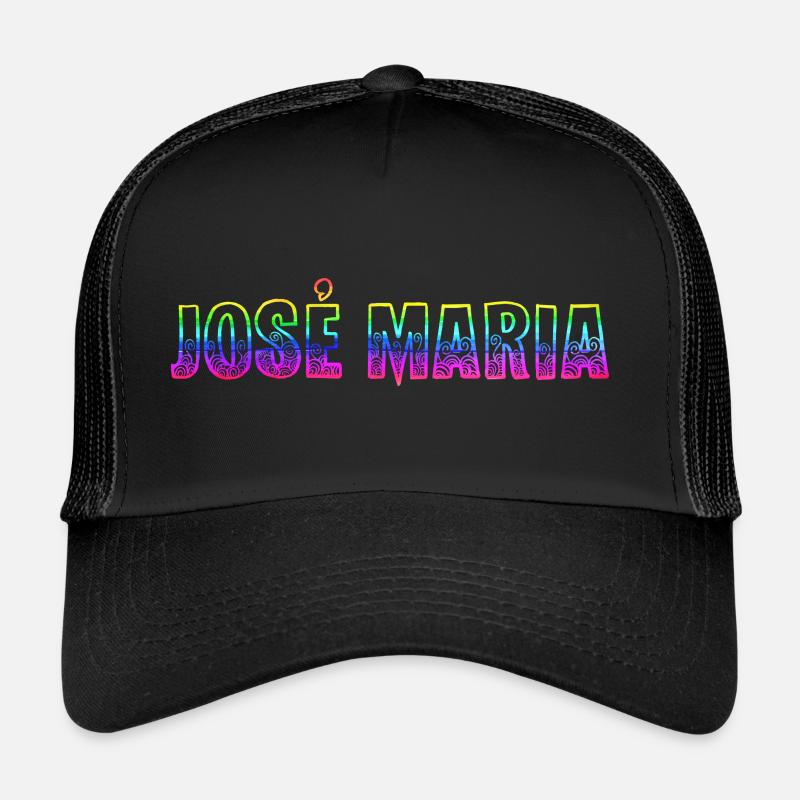 José Maria RS Arc-en-ciel Casquette trucker 