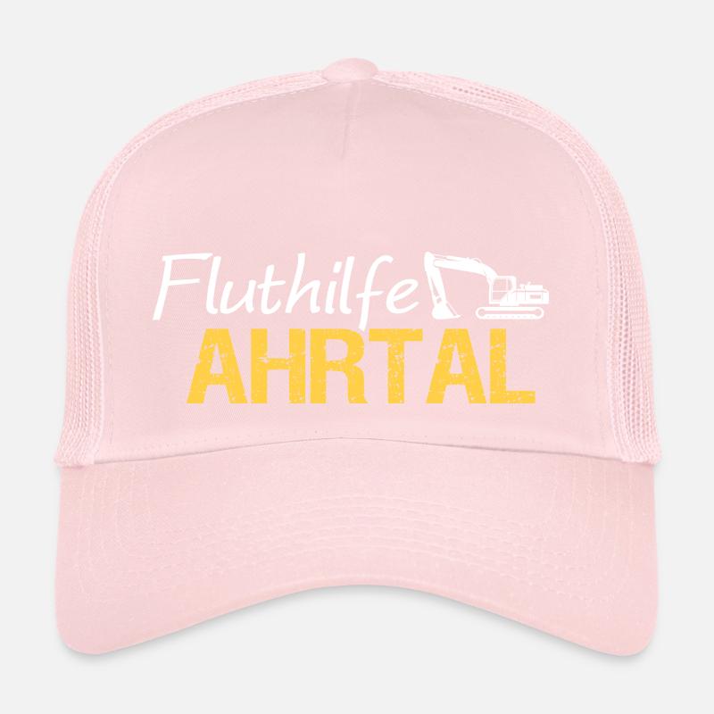 Fluthilfe Ahrtal Flut Helfer Hochwasser Eimerkette Trucker Cap