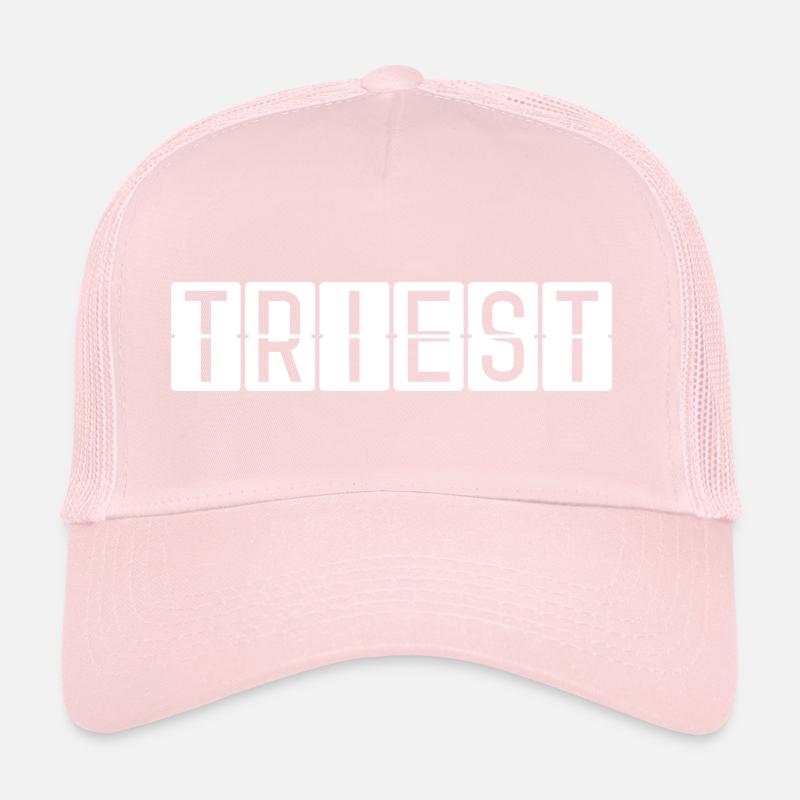 Panneau de l’aéroport de Trieste Casquette trucker 