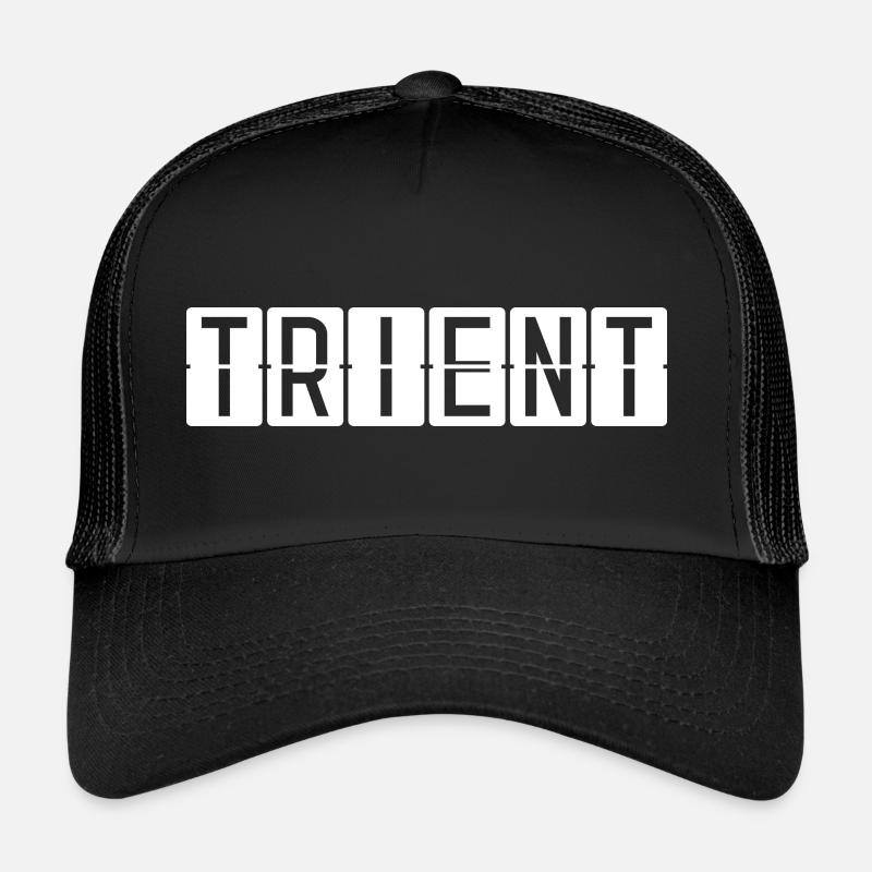 Panneau de l’aéroport de Trente Casquette trucker 