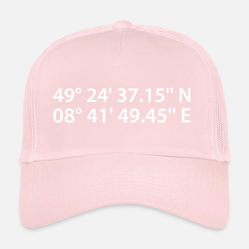 Coordonnées Heidelberg Casquette trucker 