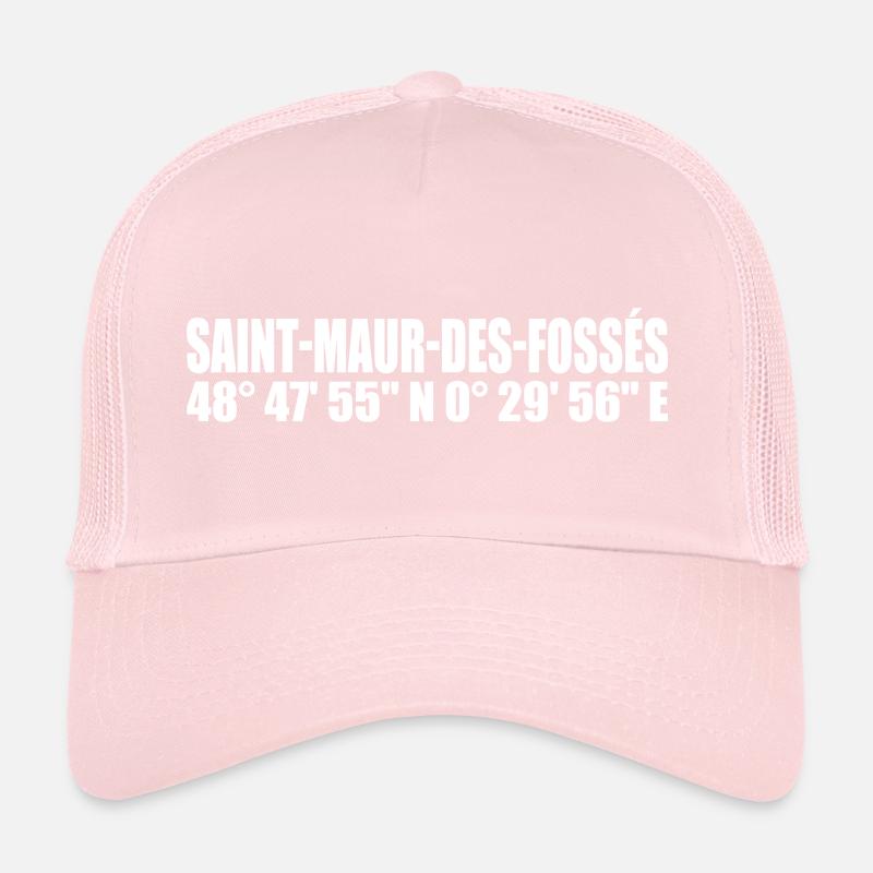 Saint-Maur-des-Fossés coordinates Trucker Cap