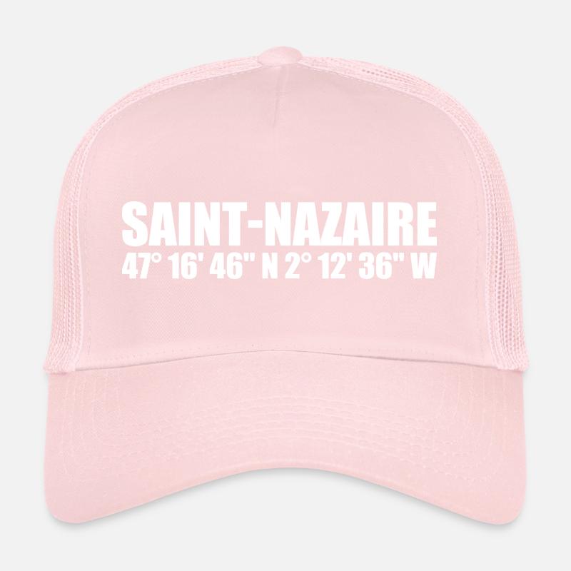 Saint-Nazaire coordinates Trucker Cap