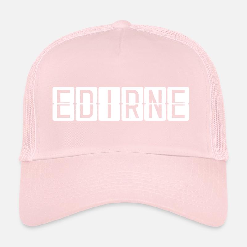 Panneau de l’aéroport d’Edirne Casquette trucker 