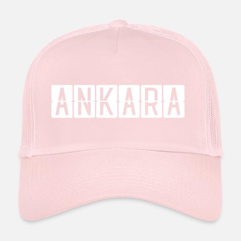 Panneau de l’aéroport d’Ankara Casquette trucker 