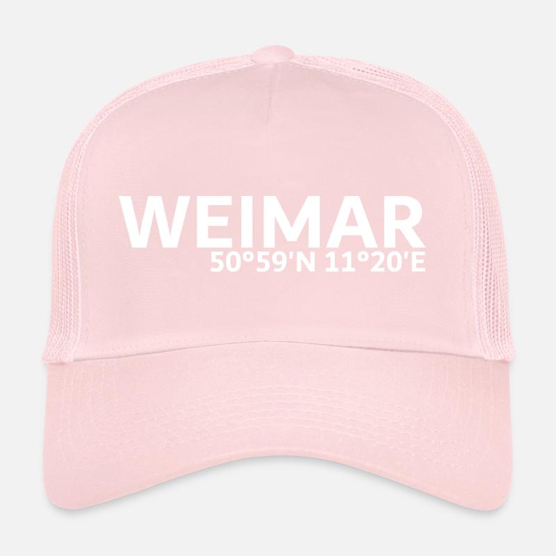 Weimar coordinates Trucker Cap
