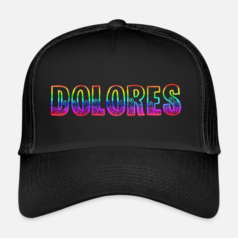 Dolores RS Rainbow Trucker Cap
