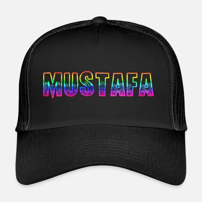 mustafa rs regenbogen Trucker Cap