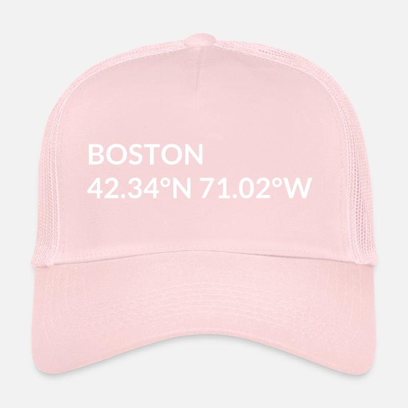 Coordonnées Boston, Massachusetts, États-Unis Casquette trucker 