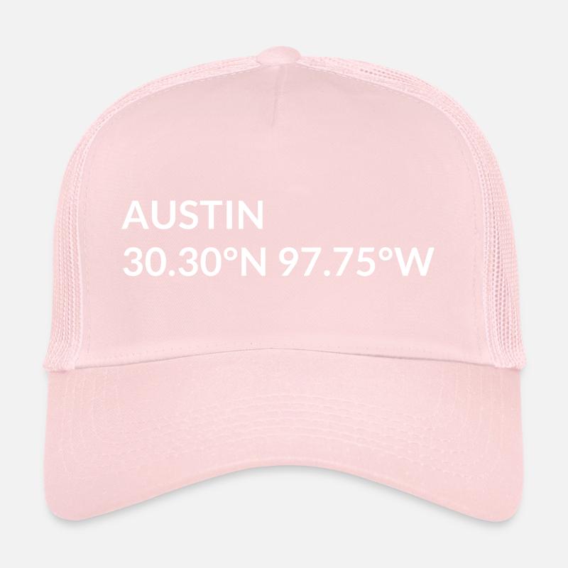 Coordonnées Austin, Texas, États-Unis Casquette trucker 