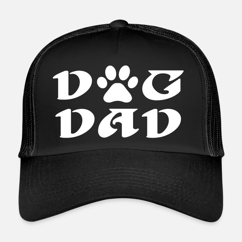 Dog Dad - Trucker Cap - black/black