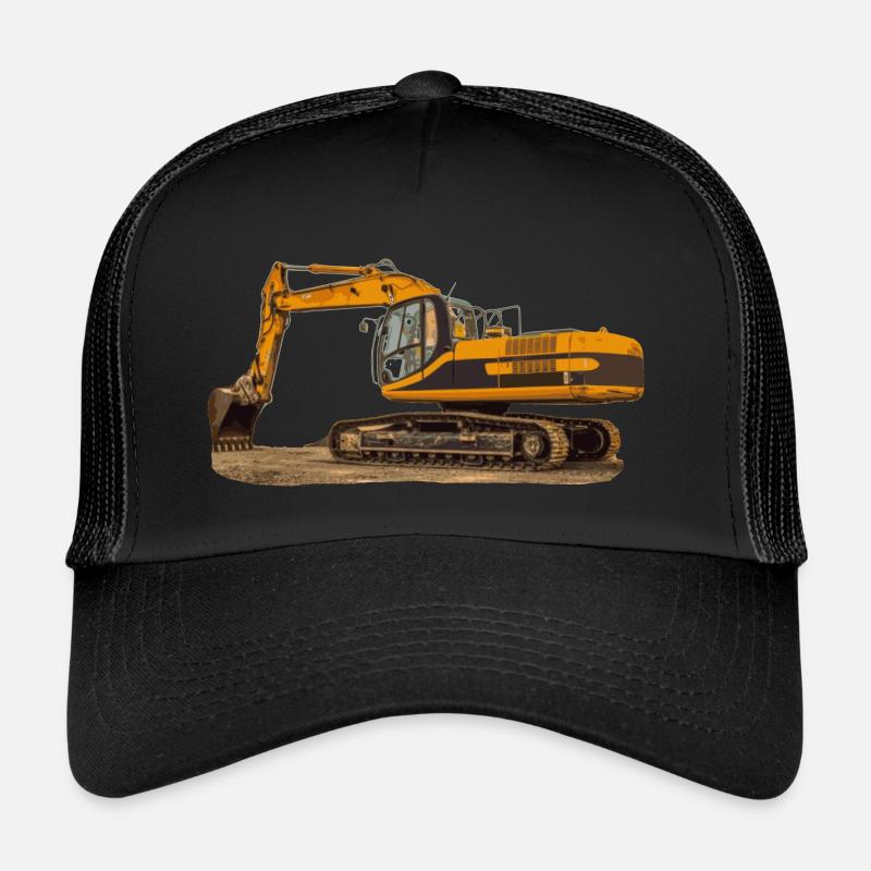 Excavator construction site Trucker Cap