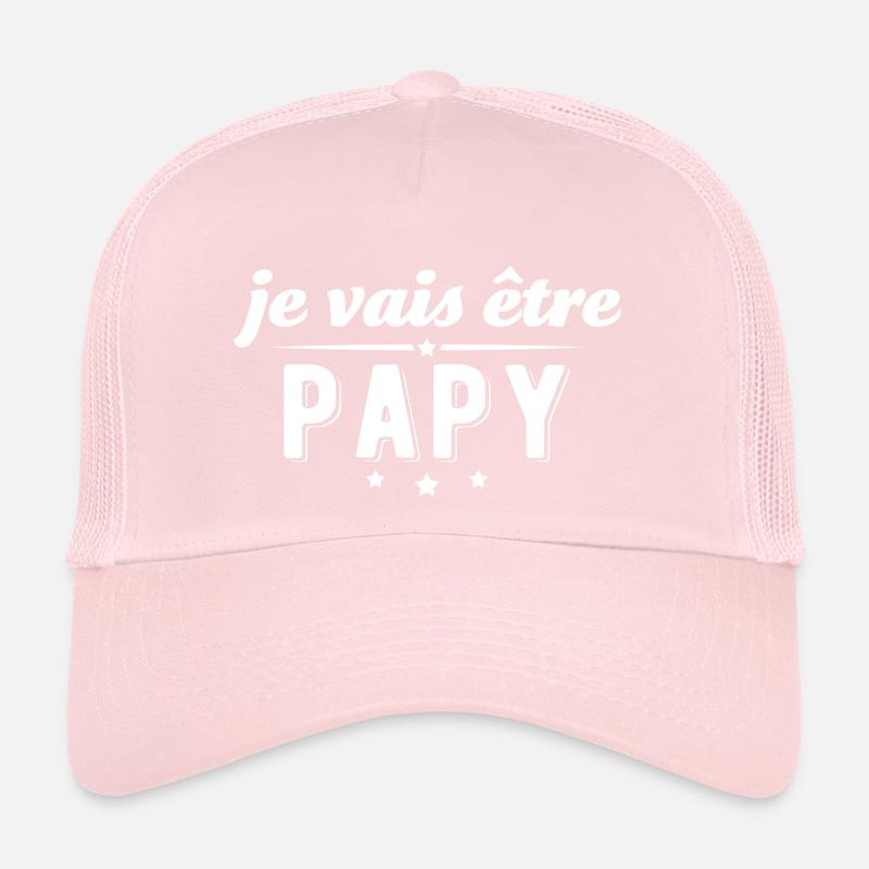 Futur papy , bientôt grand-père, papi Casquette trucker 