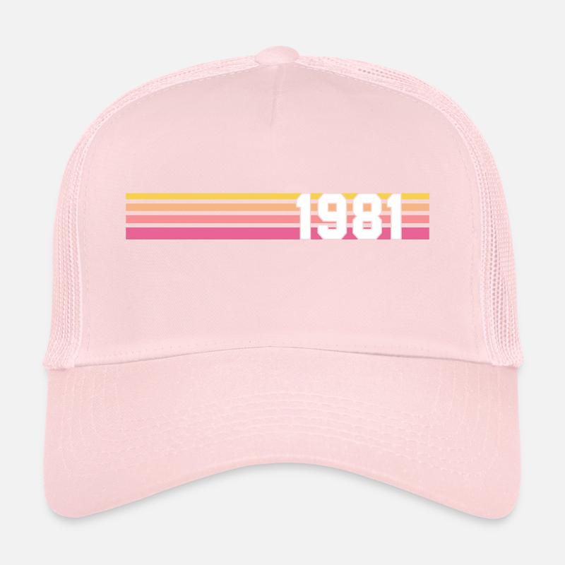 retro gift 1981 Trucker Cap
