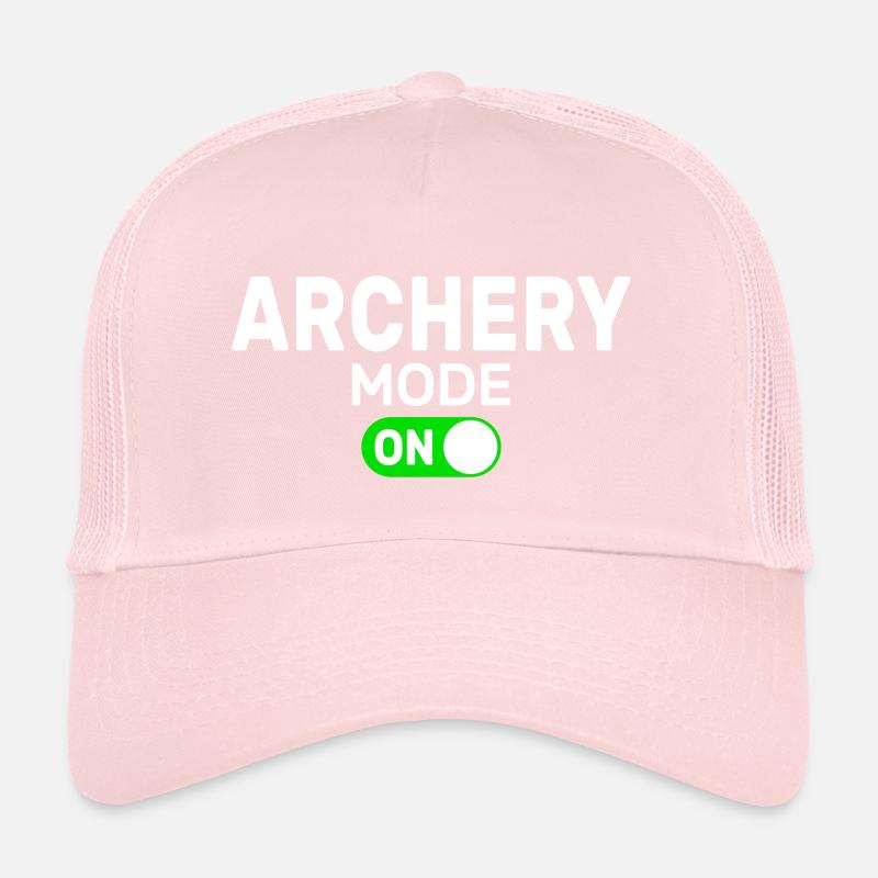 archery mode on Casquette trucker 