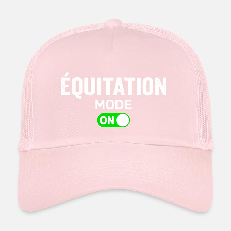 Équitation mode on Casquette trucker 