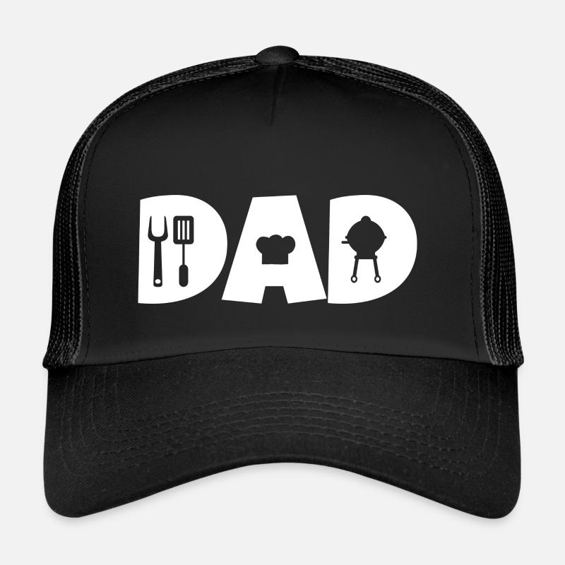 grill dad for Grill Papa Barbecue Trucker Cap