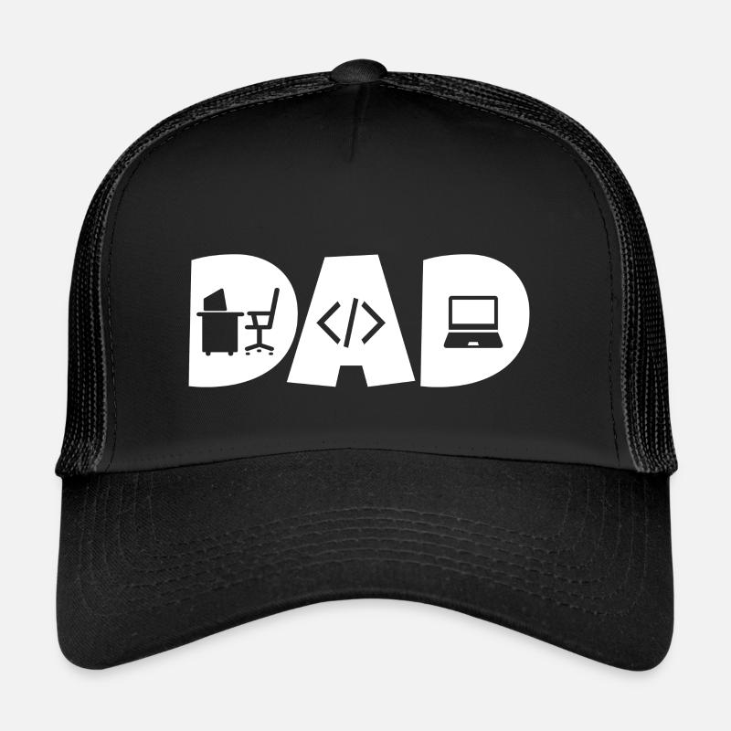 papa Programmierer kodierung papa entwickler Trucker Cap