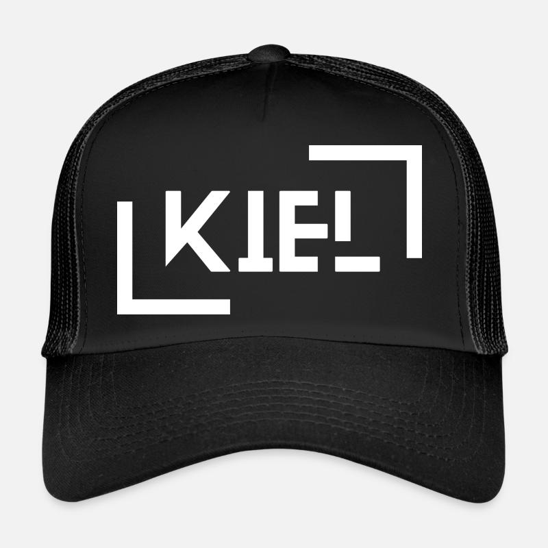 Kiel - Trucker Cap - Schwarz/Schwarz