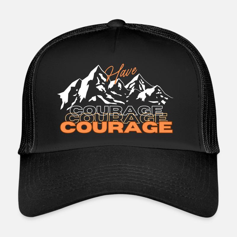 Courage Coraje H Casquette trucker 