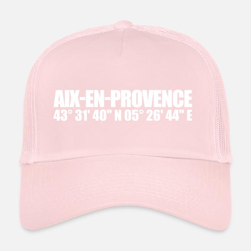 Aix-en-Provence coordinates Trucker Cap