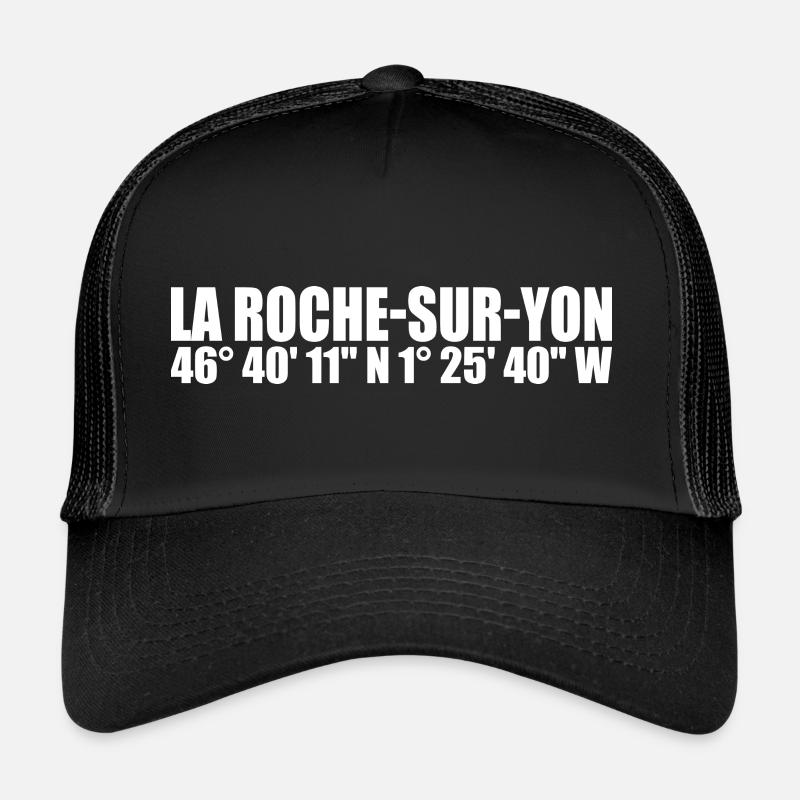 Coordonnées de La Roche-sur-Yon Casquette trucker 