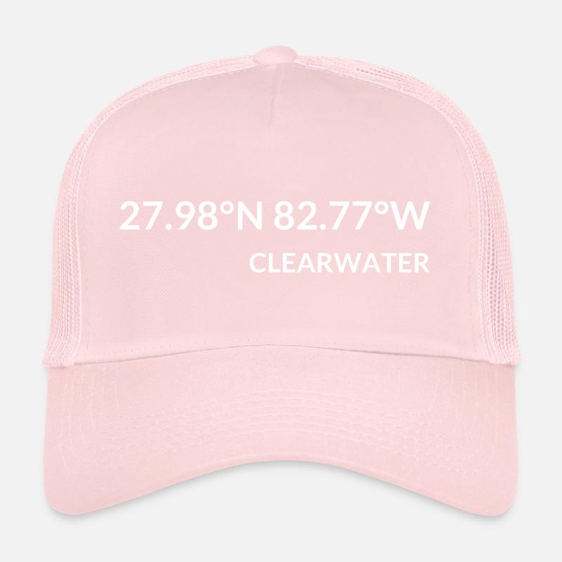 Coordonnées de Clearwater, Floride, États-Unis Casquette trucker 