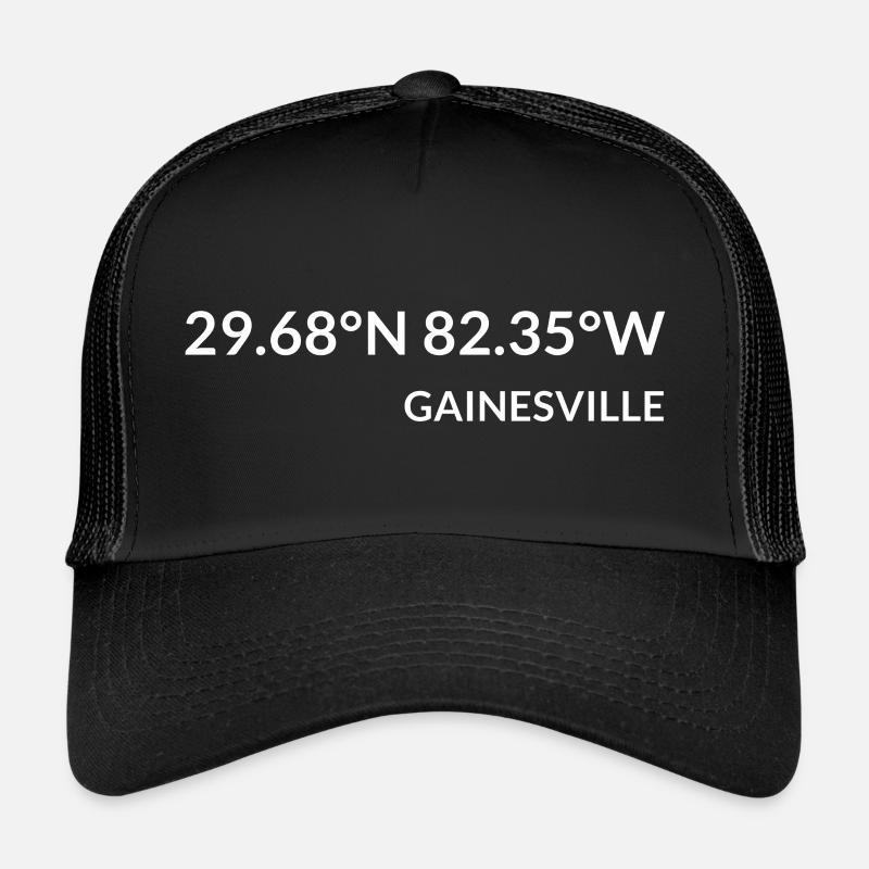 Gainesville, Florida, United States Coordinates Trucker Cap