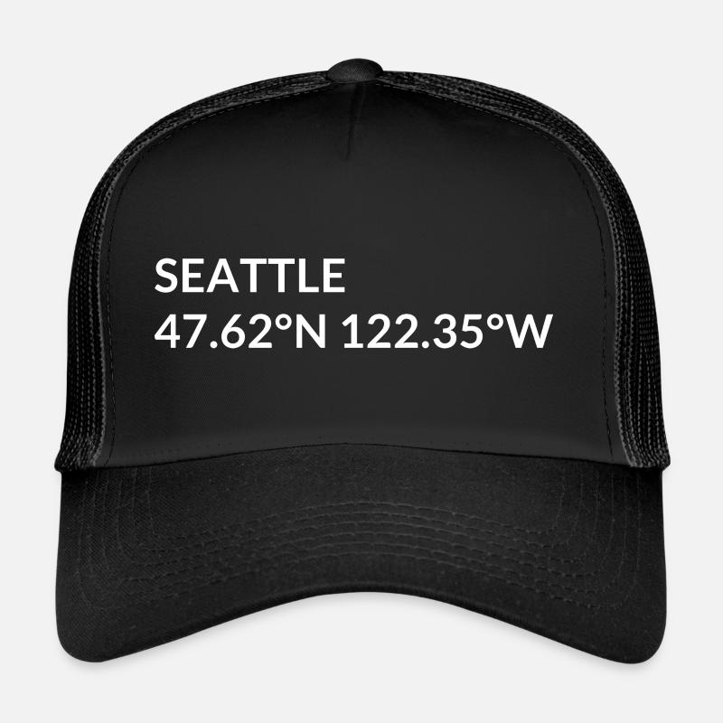 Seattle, Washington, États-Unis Casquette trucker 