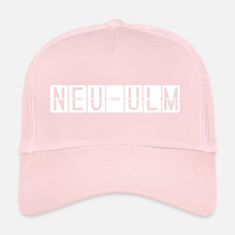Panneau de l’aéroport de Neu-Ulm Casquette trucker 