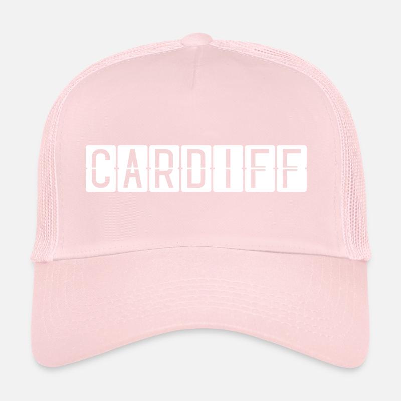 Panneau de l’aéroport de Cardiff Casquette trucker 