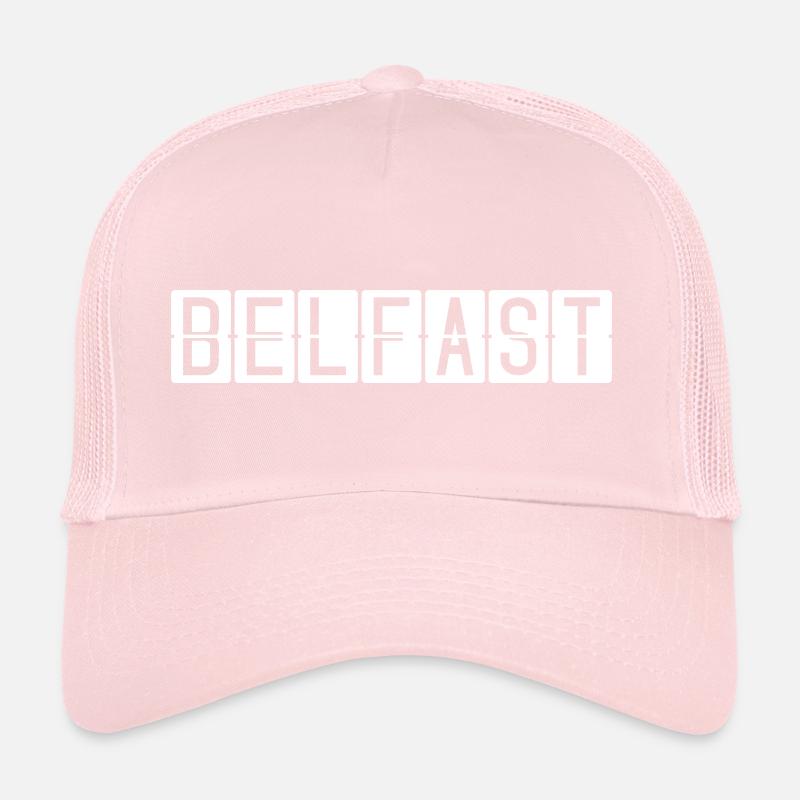 Panneau de l’aéroport de Belfast Casquette trucker 
