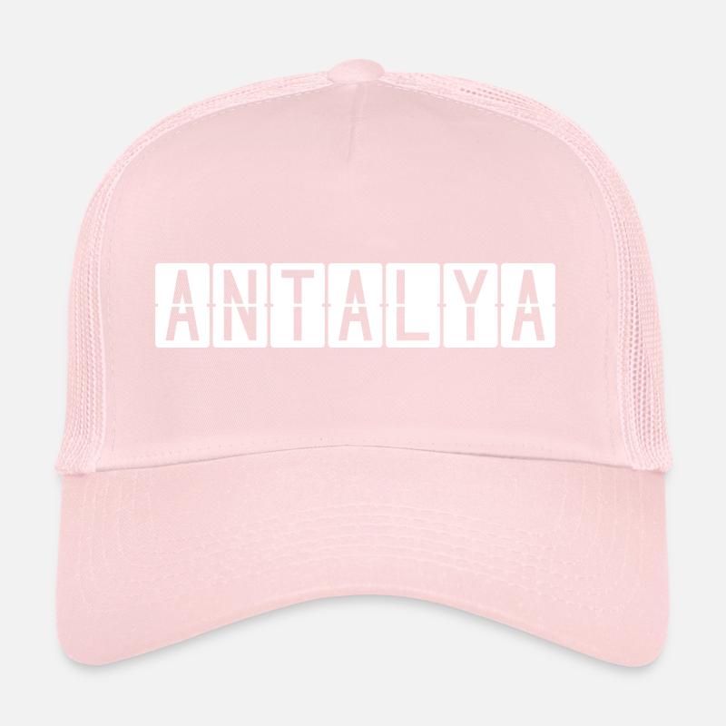 Panneau de l’aéroport d’Antalya Casquette trucker 