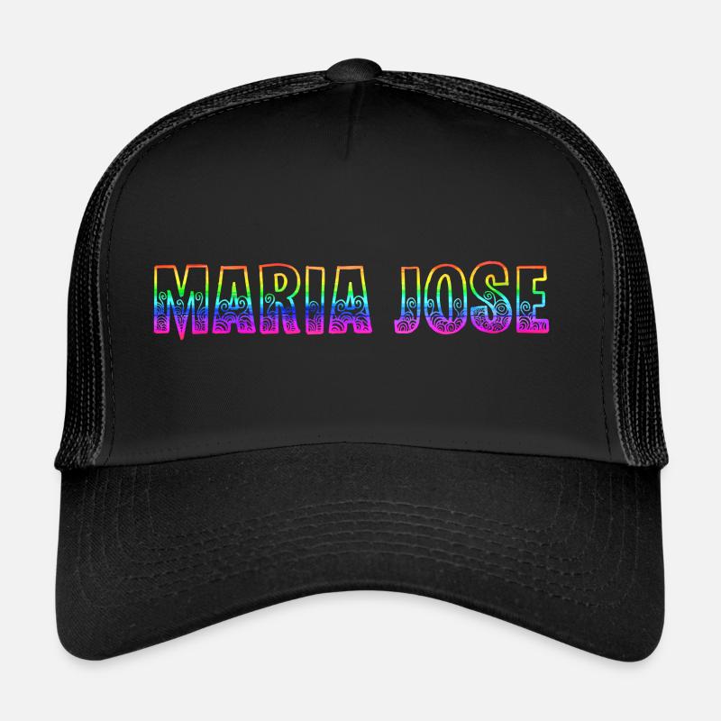 Maria Jose RS Arc-en-ciel Casquette trucker 