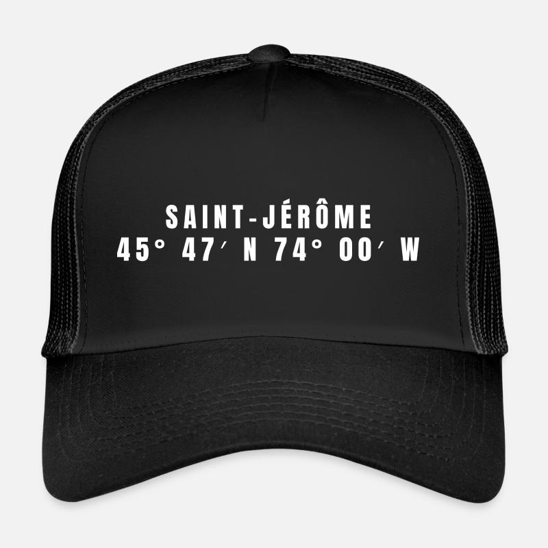 Saint-Jérôme Kanada Koordinaten Trucker Cap