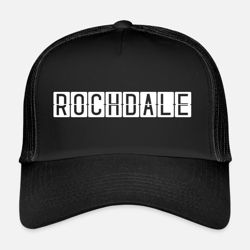 Panneau de l’aéroport de Rochdale Casquette trucker 