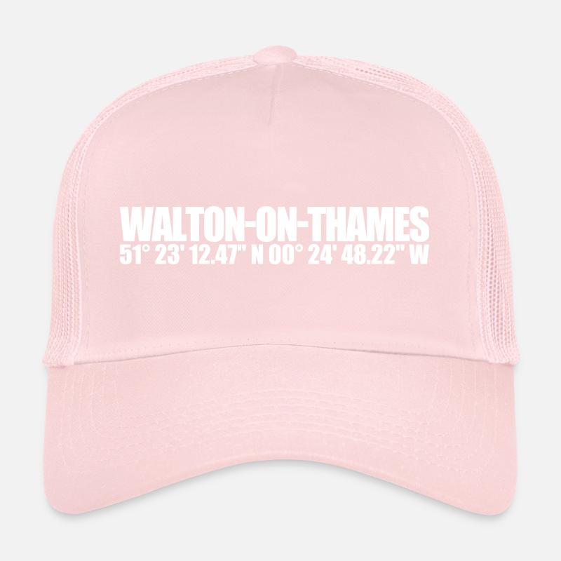 Coordonnées de Walton-on-Thames Casquette trucker 