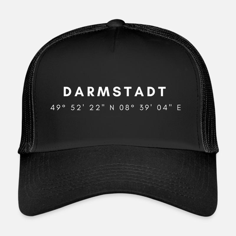 Darmstadt coordinates Trucker Cap