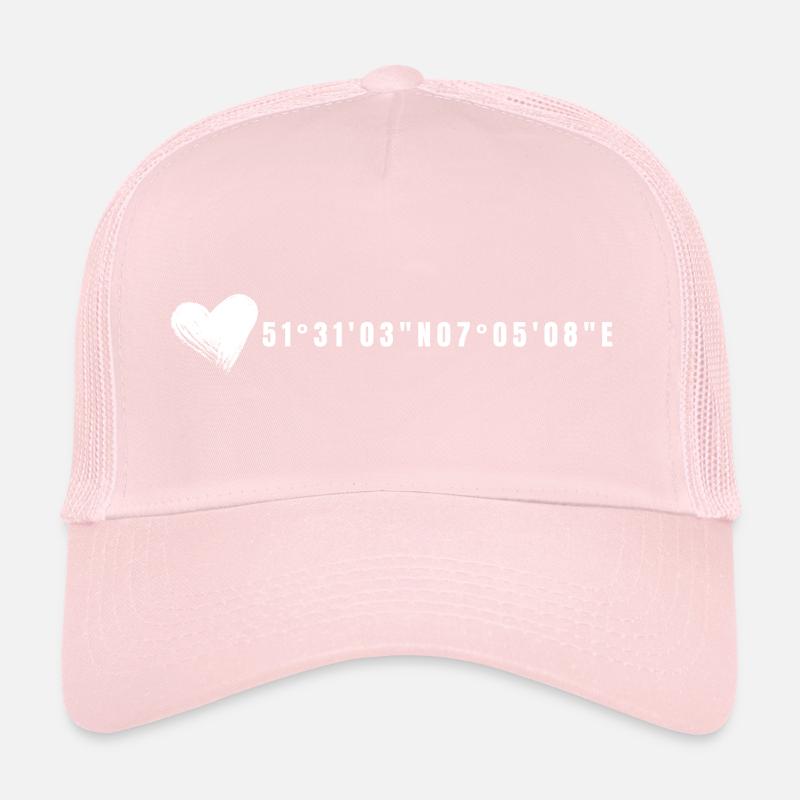 Coordonnées Gelsenkirchen Herz Casquette trucker 