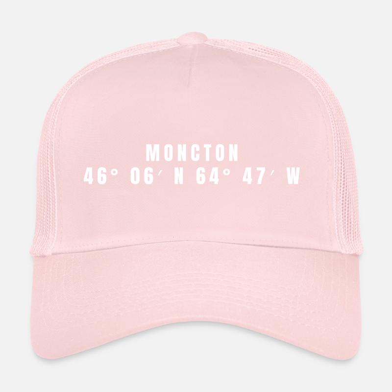 Coordonnées Moncton, Canada Casquette trucker 