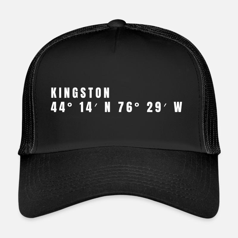 Coordonnées Kingston, Canada Casquette trucker 