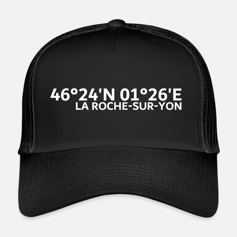 Coordonnées de La Roche-sur-Yon Casquette trucker 