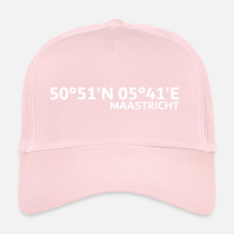 Maastricht coordinates Trucker Cap