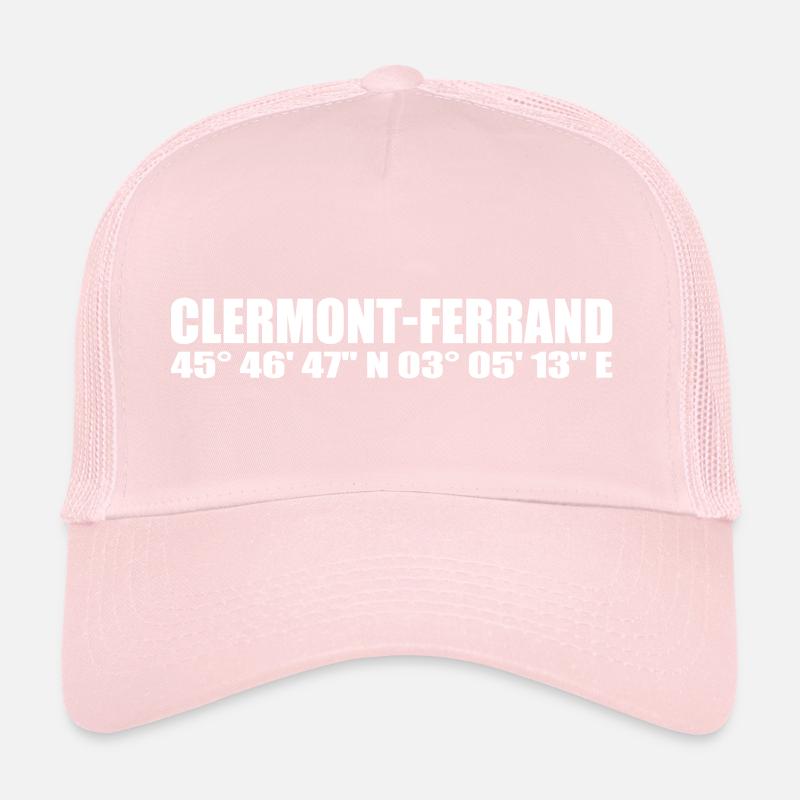 Coordonnées clermont-ferrand Casquette trucker 