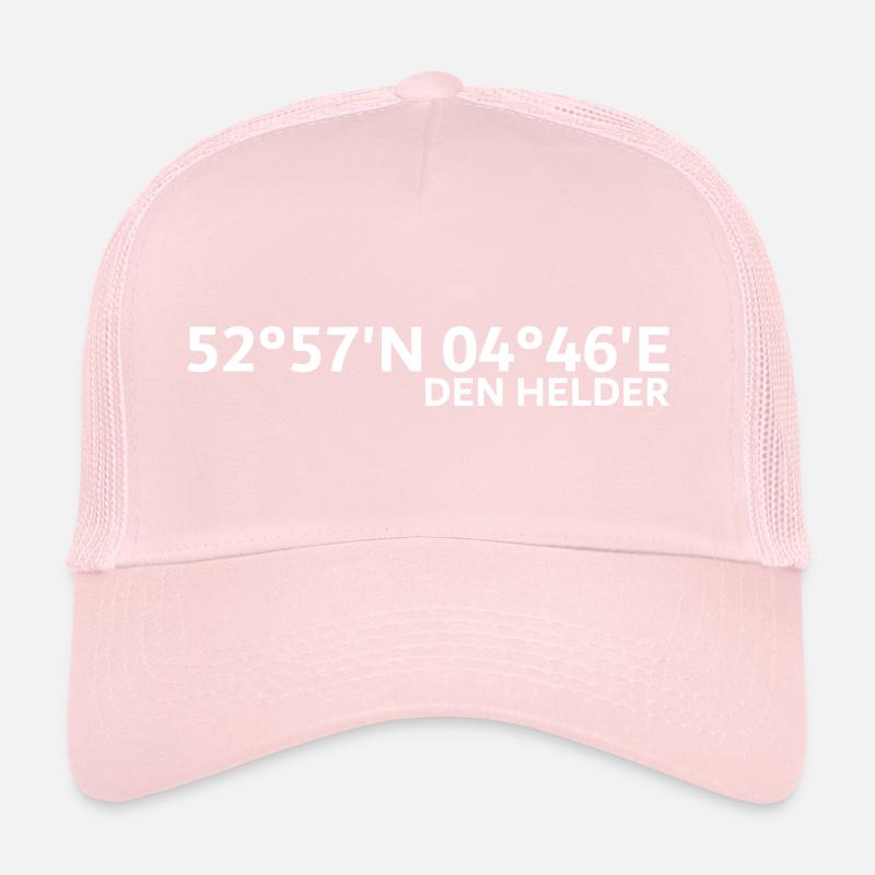 Den Helder coordinates Trucker Cap