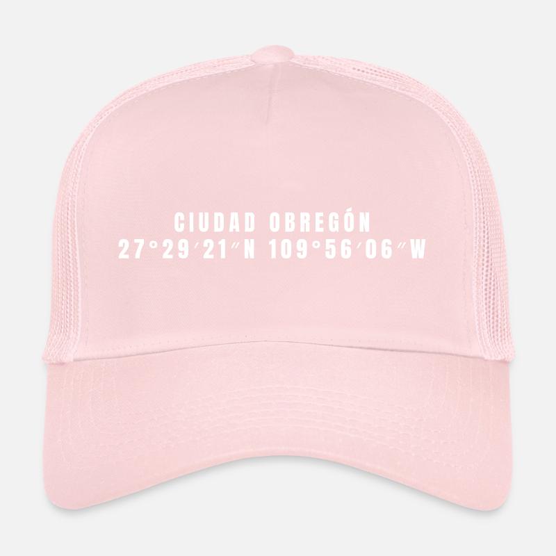 Ciudad Obregón, Mexico Coordinates Trucker Cap