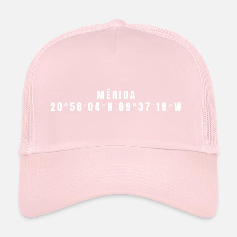 Coordonnées de Mérida, Mexique Casquette trucker 