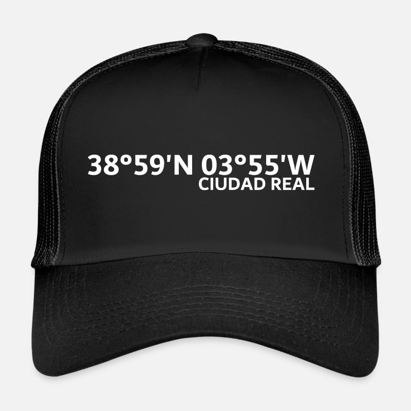 Coordonnées de Ciudad Real Casquette trucker 