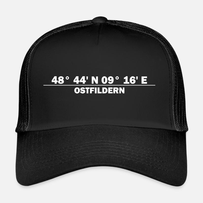 Coordonnées d’Ostfildern Casquette trucker 