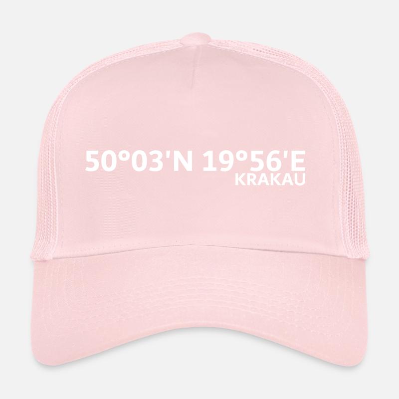 Coordonnées de Cracovie Casquette trucker 